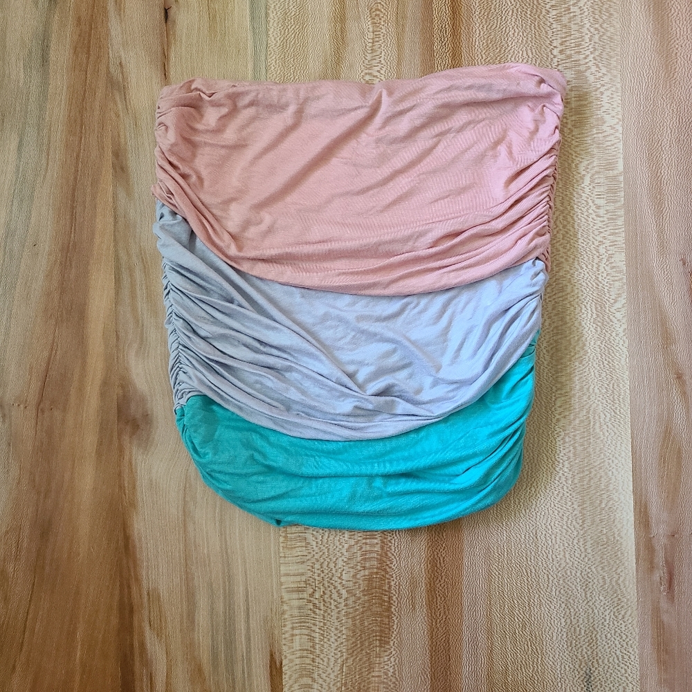 Lucca Couture Rouched Skirt